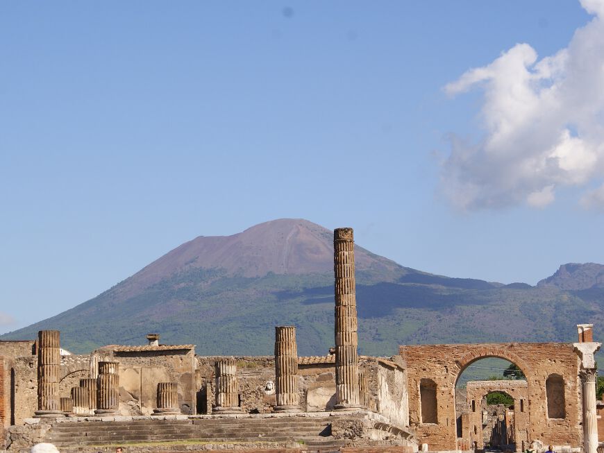 Pompei-Ercolano and Mt. Vesuvius